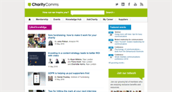 Desktop Screenshot of charitycomms.org.uk